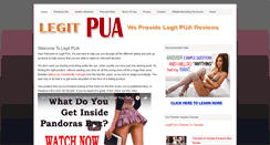 Desktop Screenshot of legitpua.com